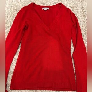 New York & Company Red V-Neck Women's Sweater - XS